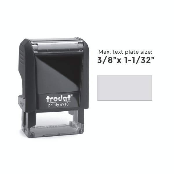 Trodat Printy 4910 Text Stamp