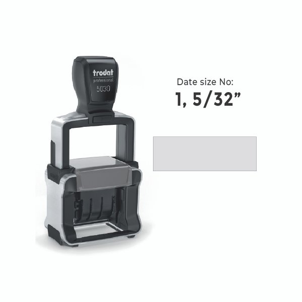 Trodat Professional 5030 Self-Inking Dater Stamp