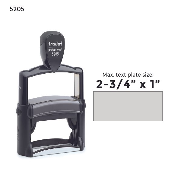 Trodat 5205 Heavy Duty Self-Inking Stamp