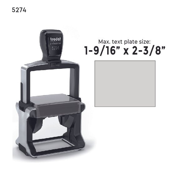 Trodat 5274 Heavy Duty Self-Inking Stamp