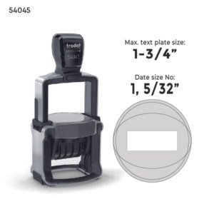 Trodat Professional 54045 Self-Inking Dater Stamp