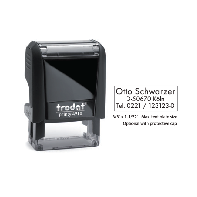 Trodat Printy 4910 Text Stamp