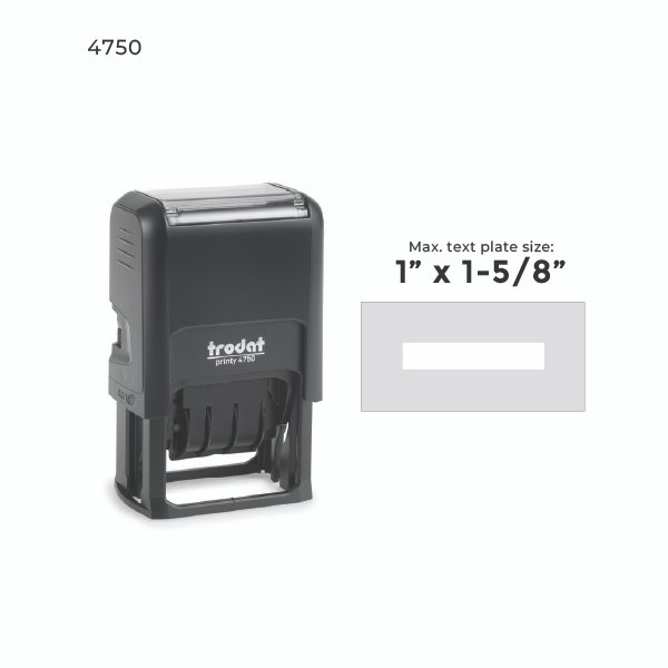 Trodat 4750 Printy Dater Stamp