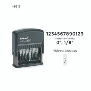Trodat 48313 Printy Dater Stamp