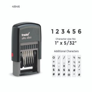 Trodat 4846 Printy Dater Stamp