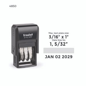 Trodat 4850 Printy Dater Stamp