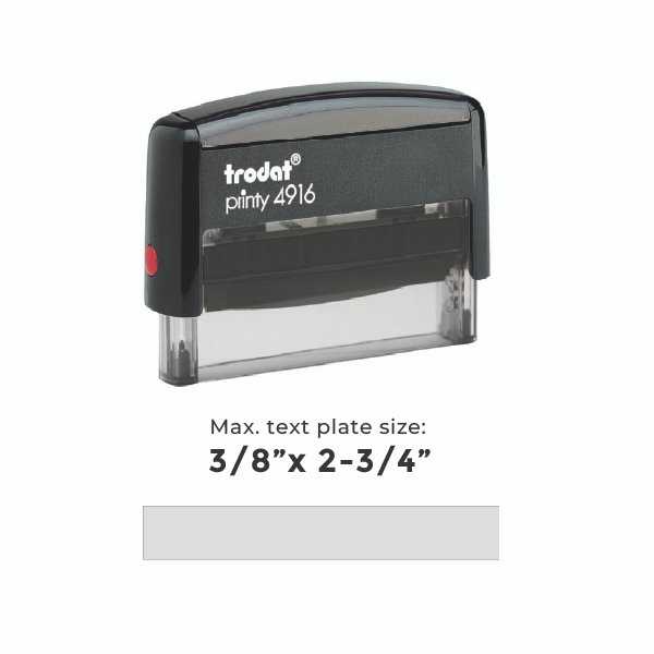 Trodat Printy 4916 Text Stamp