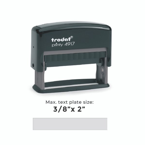 Trodat Printy 4917 Text Stamp