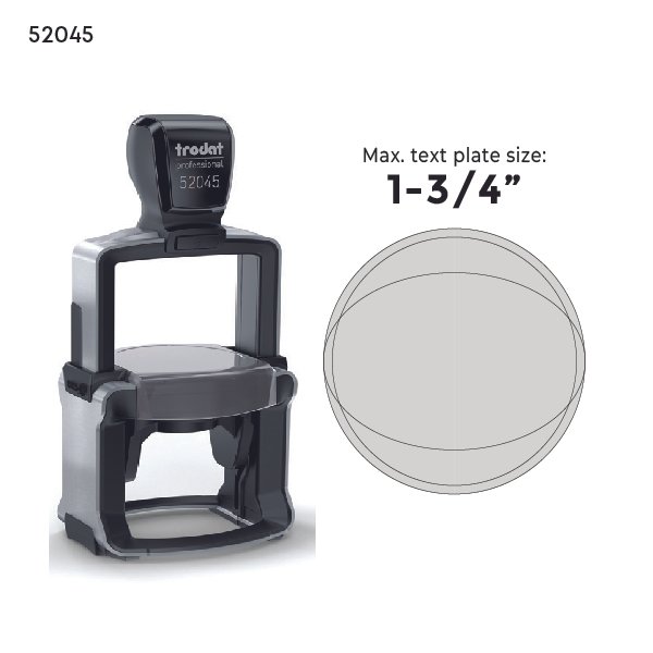 Trodat 52045 Heavy Duty Self-Inking Stamp