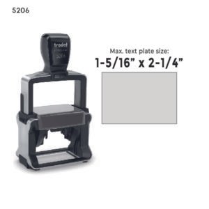 Trodat 5206 Heavy Duty Self-Inking Stamp