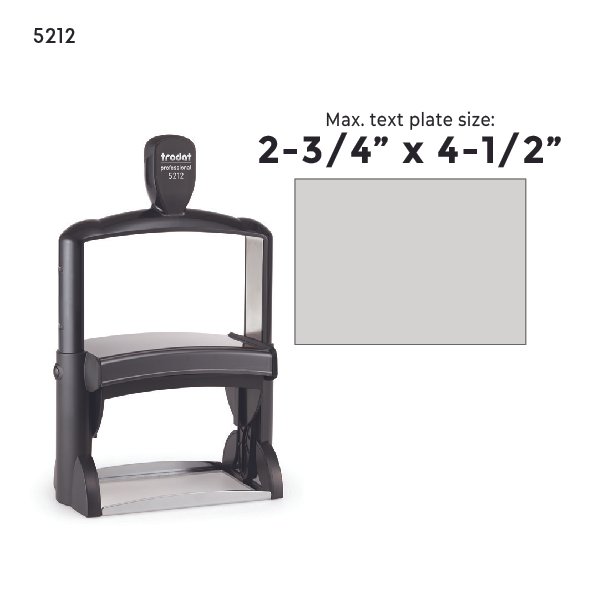 Trodat 5212 Heavy Duty Self-Inking Stamp