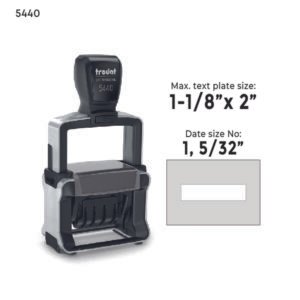 Trodat Professional 5440 Self-Inking Dater Stamp