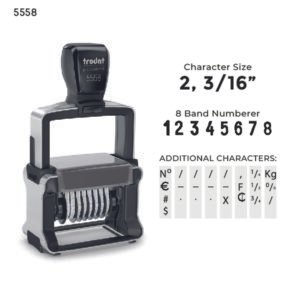 Trodat Professional 5558 Self-Inking Numberer Stamp