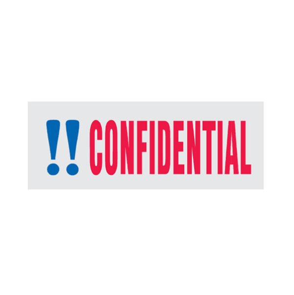 Confidential-Stock-Rubber Stamps