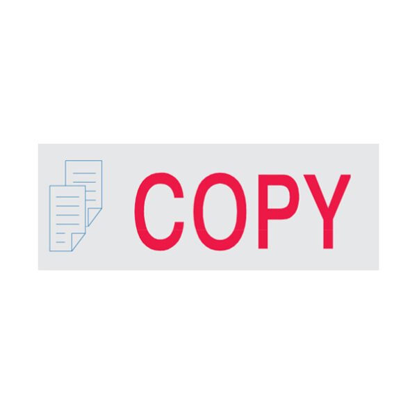 COPY Rubber Stamp