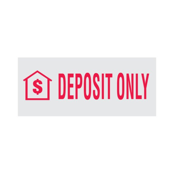 DEPOSIT ONLY Rubber Stamp - Image 3