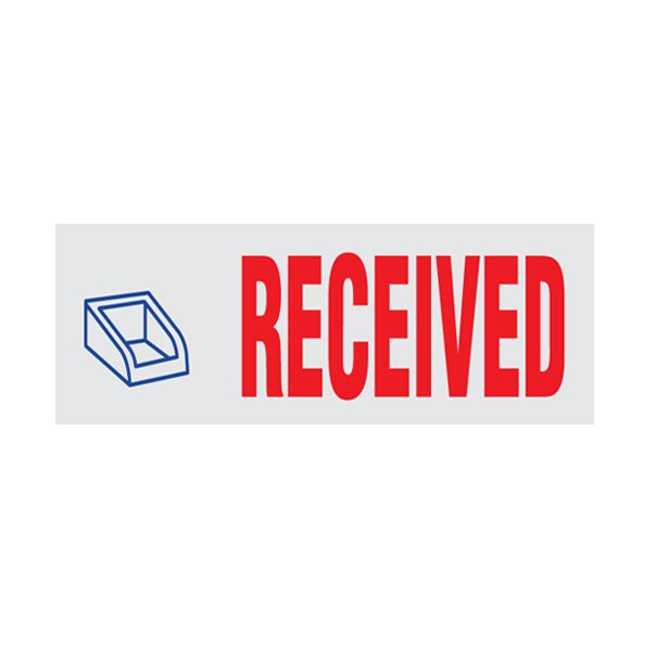 RECEIVED Rubber Stamp