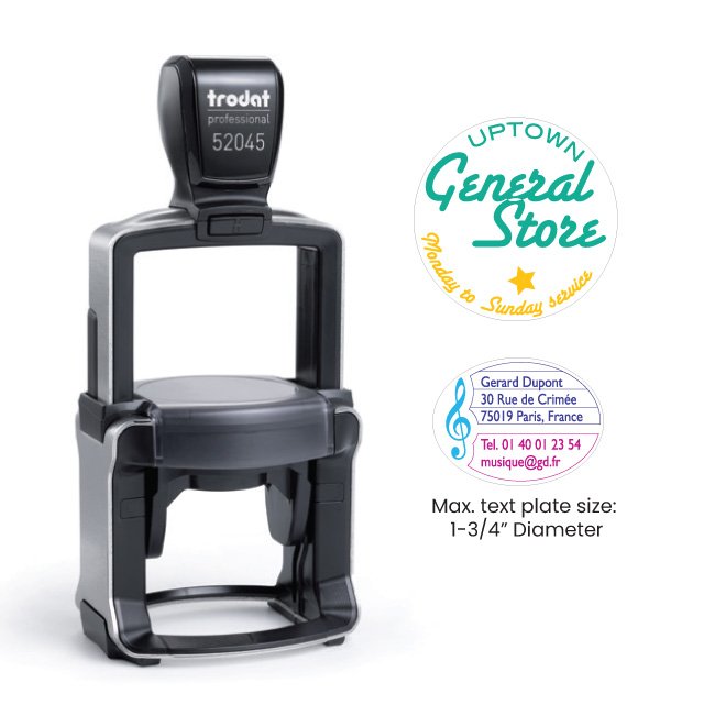 Trodat 52045 Heavy Duty Self-Inking Stamp