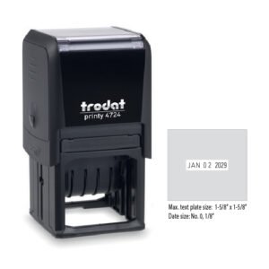 Trodat Printy 4724 Self Inking Date Stamp