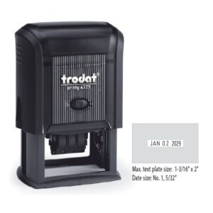 Trodat Printy 4727 Self Inking Date Stamp