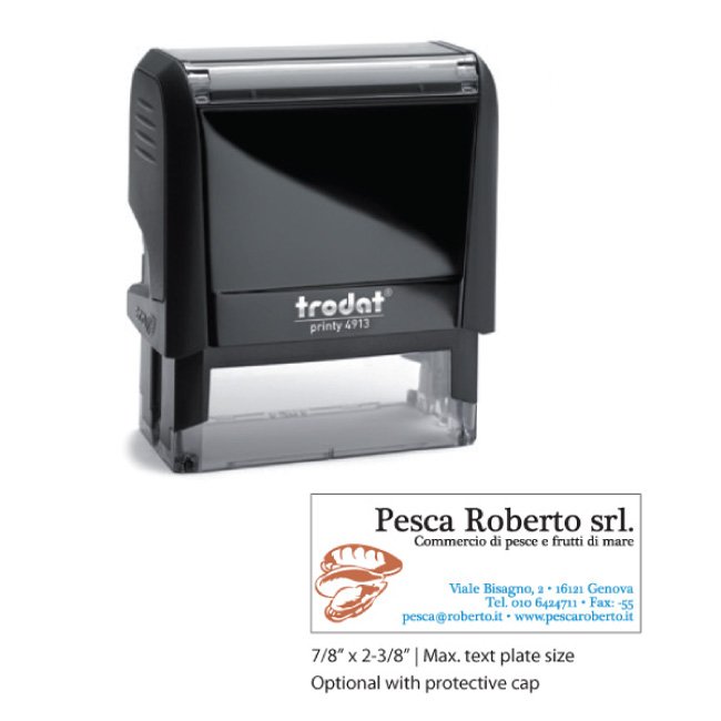 Trodat Printy 4913 Text Stamp