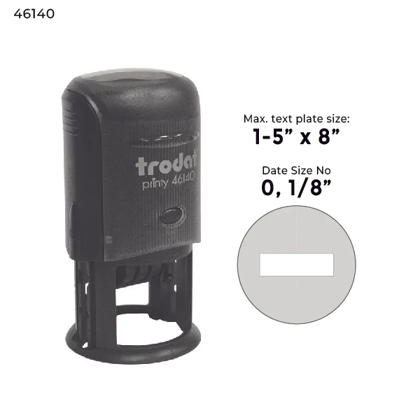 Trodat 46140 Printy Dater Stamp