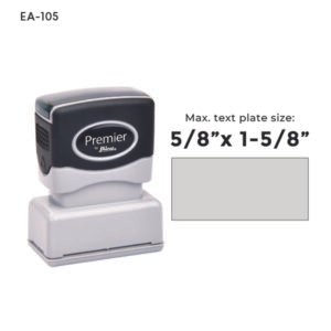 Shiny Premier EA-105 Pre-Inked Stamp