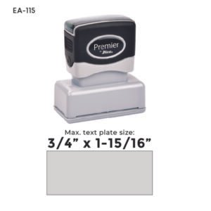 Shiny Premier EA-115 Pre-Inked Stamp