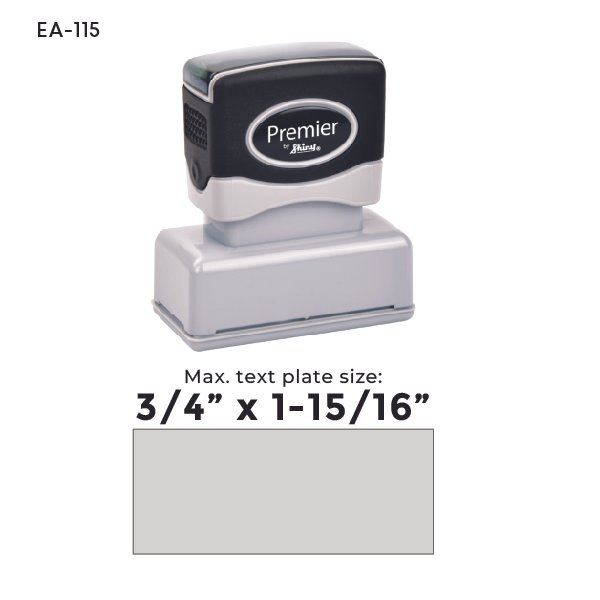 Shiny Premier EA-115 Pre-Inked Stamp