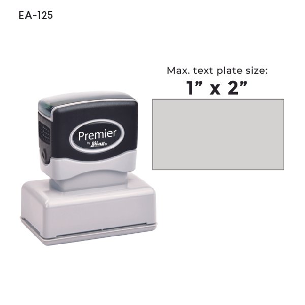 Shiny Premier EA-125 Pre-Inked Stamp