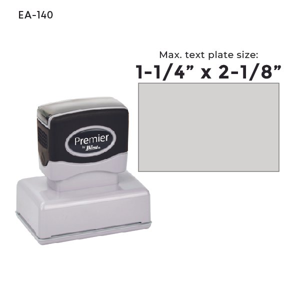 Shiny Premier EA-140 Pre-Inked Stamp