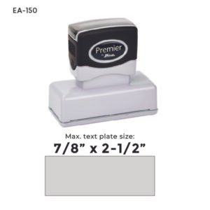 Shiny Premier EA-150 Pre-Inked Stamp