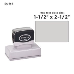 Shiny Premier EA-165 Pre-Inked Stamp