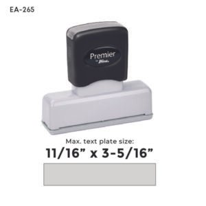 Shiny Premier EA-265 Pre-Inked Stamp