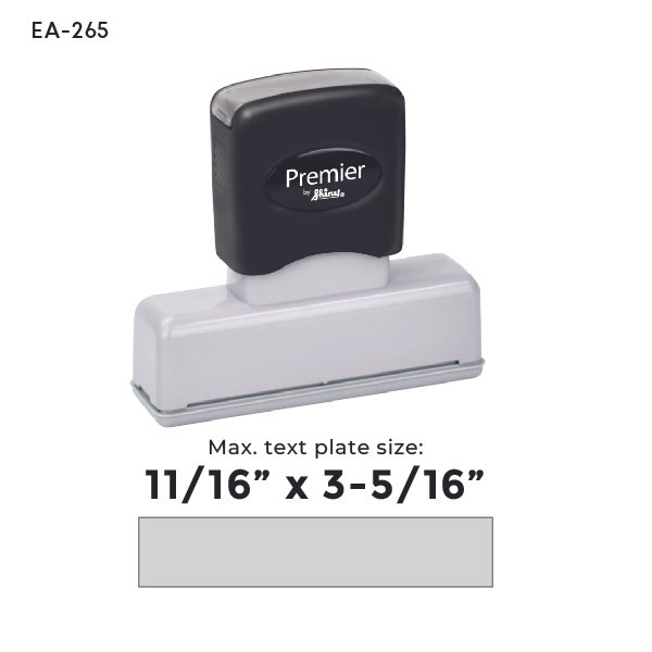 Shiny Premier EA-265 Pre-Inked Stamp