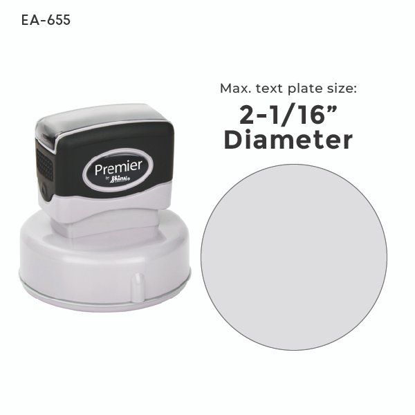 Shiny Premier EA-655 Pre-Inked Stamp