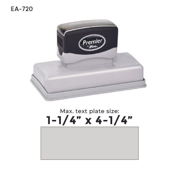 Shiny Premier EA-720 Pre-Inked Stamp