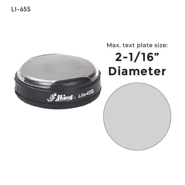 Shiny LI-75 Lite Pre-Inked Stamp